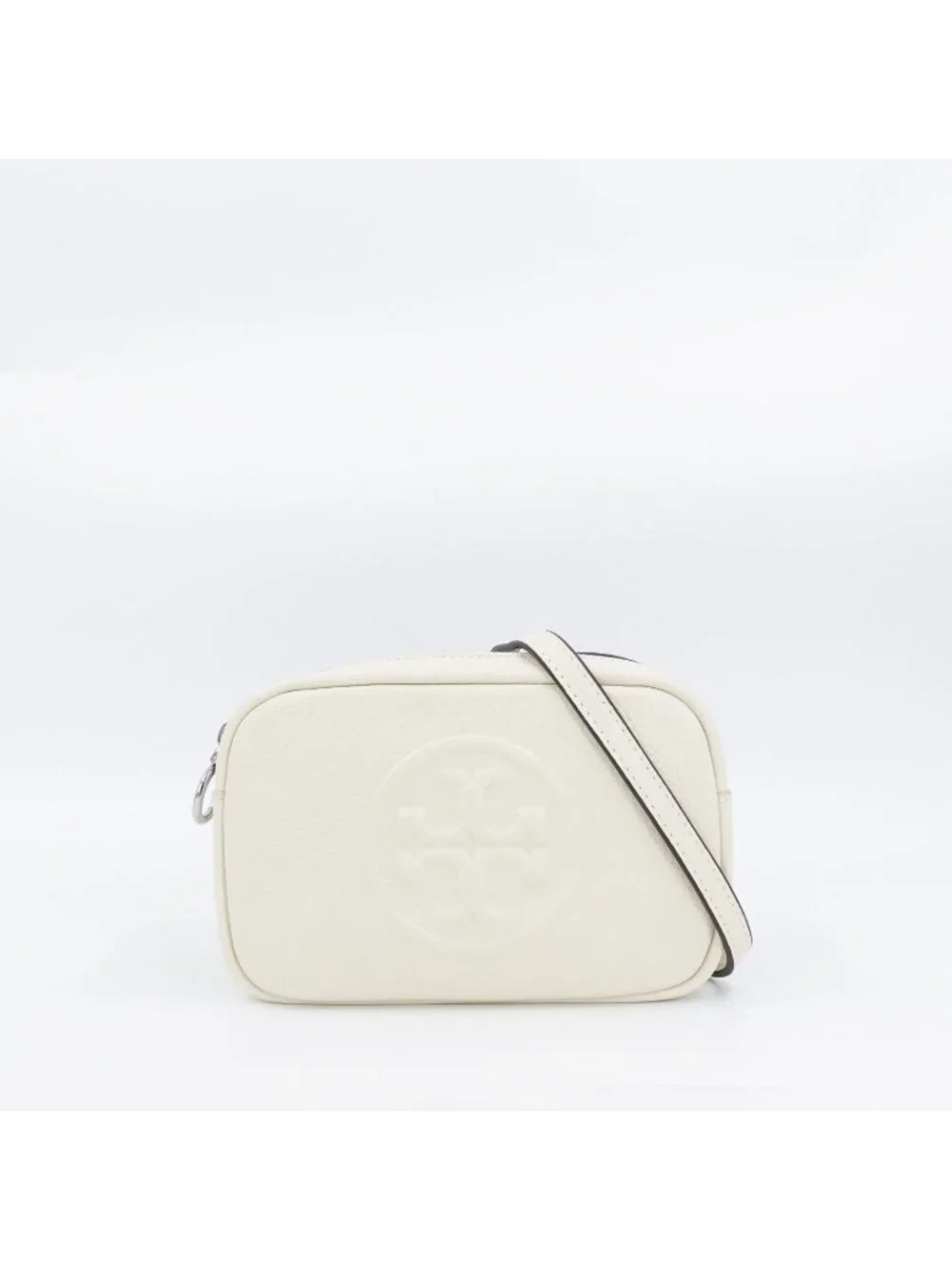 Tory Burch Perry Bombé Mini Bag White Cream OS